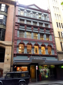 A light-hearted, more decorative approach on this circa 1881/1882 building