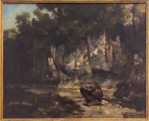 Landscape with stagGustave Courbet1873   oil on canvas   65.5 x 81.6 cmArt Gallery NSW